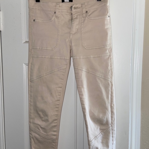 BDG Tan Skinny Jeans with Zipper Detailing - Picture 3 of 5
